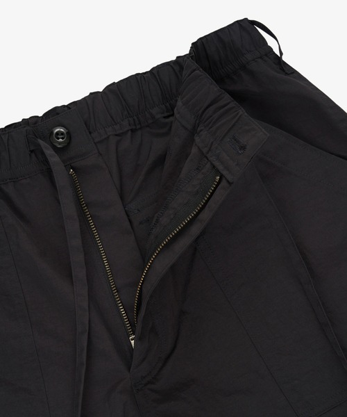 FRONT 11201(フロントワンワントゥーオーワン)の「REDE Nylon Easy Fatigue Pants(その他パンツ・メンズ・ブラック/ネイビー・S/M/L)」の4枚目の写真