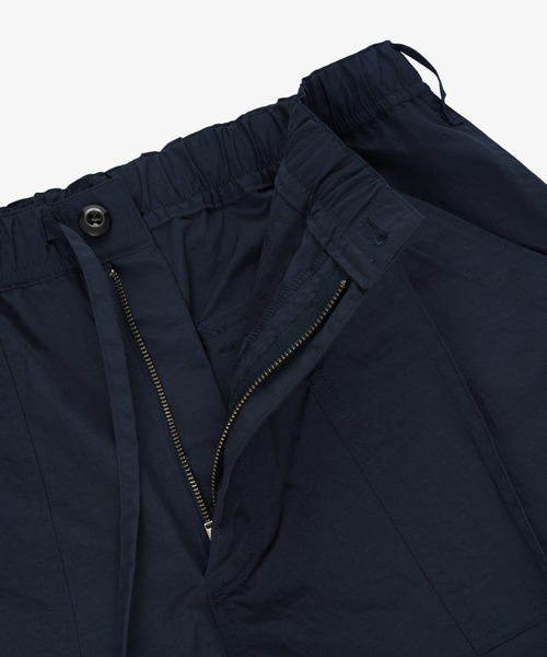 FRONT 11201(フロントワンワントゥーオーワン)の「REDE Nylon Easy Fatigue Pants(その他パンツ・メンズ・ブラック/ネイビー・S/M/L)」の7枚目の写真