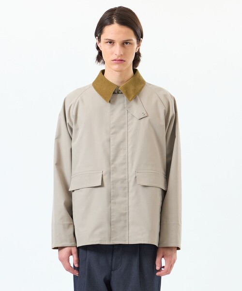 MACKINTOSH PHILOSOPHY(マッキントッシュ フィロソフィー)の「ダブルピーチスキンツイル TAPTON(タップトン)(ブルゾン・メンズ・ダークネイビー/ベージュ系その他・38/40)」の5枚目の写真