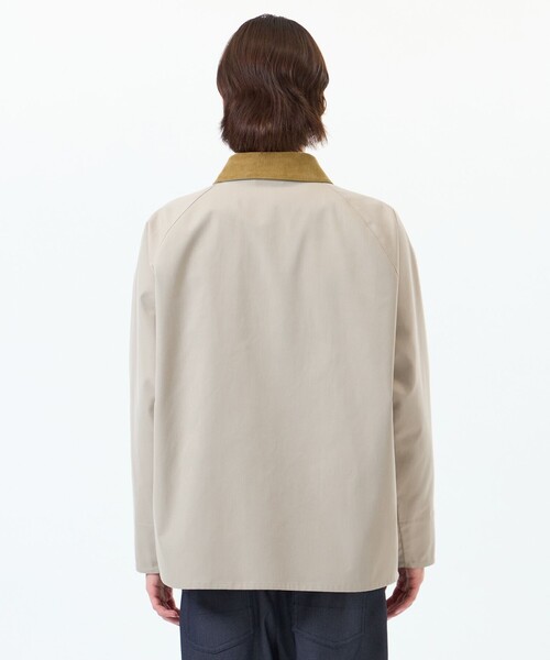 MACKINTOSH PHILOSOPHY(マッキントッシュ フィロソフィー)の「ダブルピーチスキンツイル TAPTON(タップトン)(ブルゾン・メンズ・ダークネイビー/ベージュ系その他・38/40)」の7枚目の写真