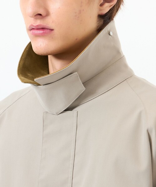 MACKINTOSH PHILOSOPHY(マッキントッシュ フィロソフィー)の「ダブルピーチスキンツイル TAPTON(タップトン)(ブルゾン・メンズ・ダークネイビー/ベージュ系その他・38/40)」の9枚目の写真