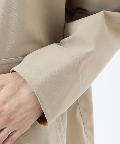 MACKINTOSH PHILOSOPHY(マッキントッシュ フィロソフィー)の「ダブルピーチスキンツイル TAPTON(タップトン)(ブルゾン・メンズ・ダークネイビー/ベージュ系その他・38/40)」の10枚目の写真