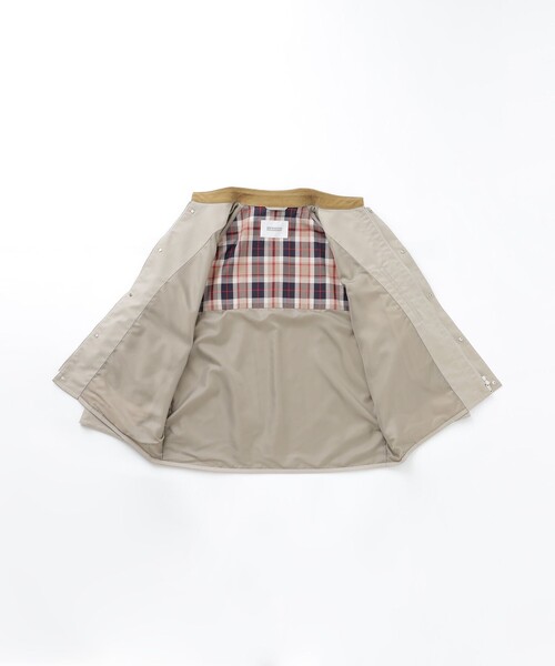 MACKINTOSH PHILOSOPHY(マッキントッシュ フィロソフィー)の「ダブルピーチスキンツイル TAPTON(タップトン)(ブルゾン・メンズ・ダークネイビー/ベージュ系その他・38/40)」の11枚目の写真