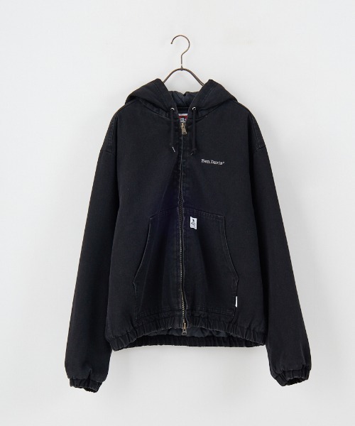 BEN DAVIS/ベンデイビス] ワンポイントロゴ 中綿入りワーカーズ