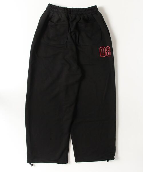 FANCY CLUB(ファンシークラブ)の「A'GEM/9 × .kom 『FANCY CLUB/ファンシークラブ』別注品 ANGEL WING SWT PANTS /エンジェルウイングスウェットパンツ(スウェットパンツ・レディース・ピンク/ブラック×レッド/グレー/ブラック×ピンク・FREE)」の5枚目の写真