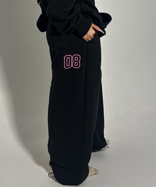 FANCY CLUB(ファンシークラブ)の「A'GEM/9 × .kom 『FANCY CLUB/ファンシークラブ』別注品 ANGEL WING SWT PANTS /エンジェルウイングスウェットパンツ(スウェットパンツ・レディース・ピンク/ブラック×レッド/グレー/ブラック×ピンク・FREE)」の22枚目の写真