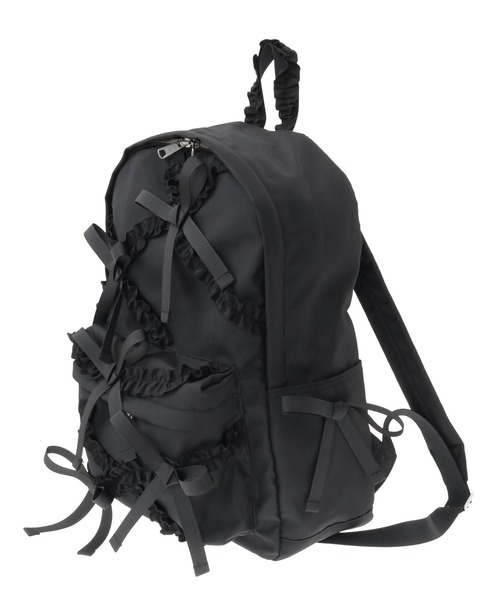 Candy Stripper（キャンディストリッパー）の「FANCY RIBBON バックパック（バックパック/リュック・レディース・オフホワイト/ブラック・FREE）」の11枚目の写真