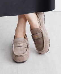 HIMIKO | 【HIMIKO】【撥水】メタルポイントふわふわモカシン/651332(モカシン/デッキシューズ)