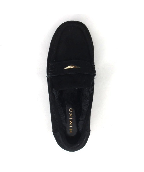 HIMIKO（ヒミコ）の「【HIMIKO】【撥水】メタルポイントふわふわモカシン/651332（モカシン/デッキシューズ・レディース・ベージュ/パープル/ブラック・21.5cm/22.0cm/22.5cm/23.0cm/23.5cm/24.0cm/24.5cm/25.0cm/25.5cm/26.0cm/26.5cm）」の7枚目の写真
