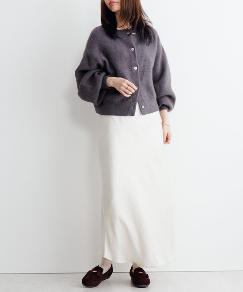 HIMIKO（ヒミコ）の「【HIMIKO】【撥水】メタルポイントふわふわモカシン/651332（モカシン/デッキシューズ・レディース・ベージュ/パープル/ブラック・21.5cm/22.0cm/22.5cm/23.0cm/23.5cm/24.0cm/24.5cm/25.0cm/25.5cm/26.0cm/26.5cm）」の22枚目の写真