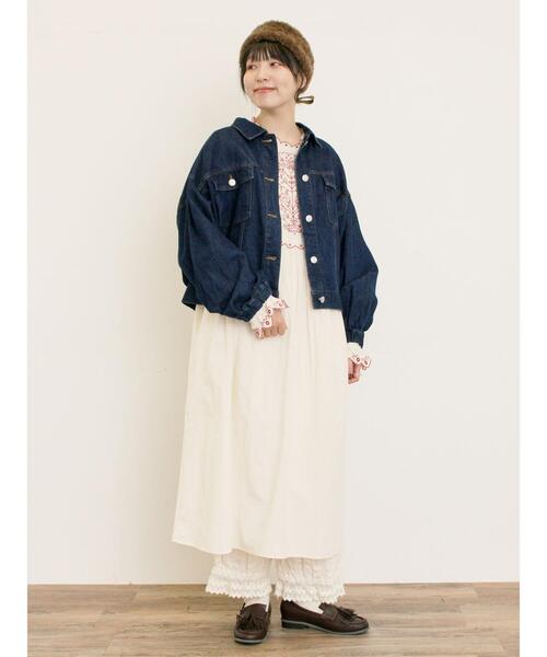 ワンピース　m sama 2025SS ZARA デニムミディワンピース M - メルカリ