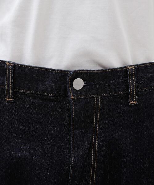 THE SHOP TK （ザ ショップ ティーケー ）の「コットンカーブデニム 【セットアップ可/洗濯機OK】（デニムパンツ・メンズ・ネイビー/ブラック・04/03/02）」の15枚目の写真