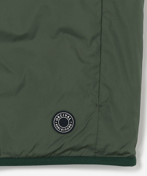 ORCIVAL(オーシバル)の「ORCIVAL | ポリエステルタフタ インナーダウン ベスト WOMEN(ダウンベスト・レディース・ブラック/グリーン/ベージュ系その他・2/1)」の8枚目の写真