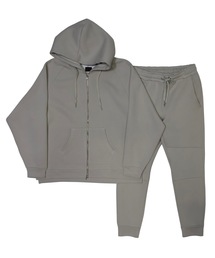 MMMM（エムエムエムエム）の「MMMM/ フレンチテリーボンディング/セットアップ/ZIPパーカー/ジョガーパンツ（セットアップ）」