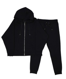 MMMM（エムエムエムエム）の「MMMM/ フレンチテリーボンディング/セットアップ/ZIPパーカー/ジョガーパンツ（セットアップ）」