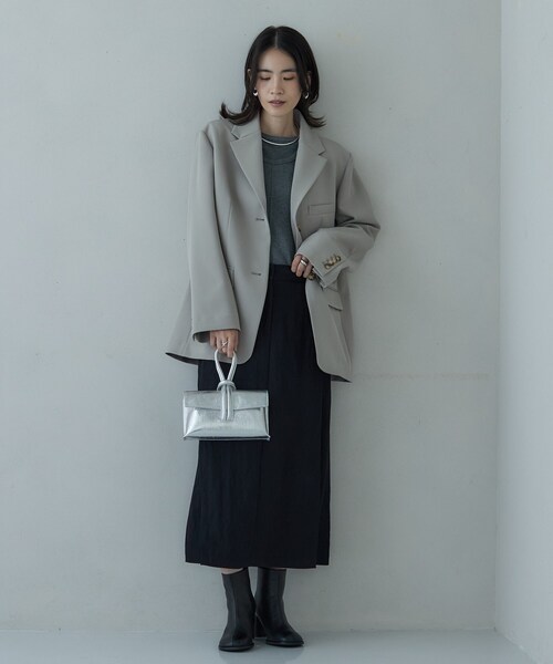 GALLEST（ギャレスト）の「【MILLELA FIRENZE】ループハンドルバッグ（ハンドバッグ・レディース・シルバー/ナチュラル/ブラック/ライトブルー・00）」の21枚目の写真