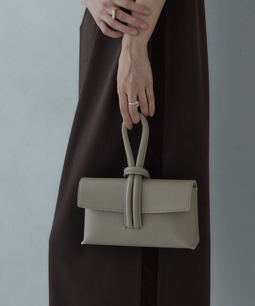 GALLEST（ギャレスト）の「【MILLELA FIRENZE】ループハンドルバッグ（ハンドバッグ・レディース・シルバー/ナチュラル/ブラック/ライトブルー・00）」の20枚目の写真