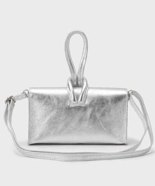 GALLEST（ギャレスト）の「【MILLELA FIRENZE】ループハンドルバッグ（ハンドバッグ・レディース・シルバー/ナチュラル/ブラック/ライトブルー・00）」の14枚目の写真