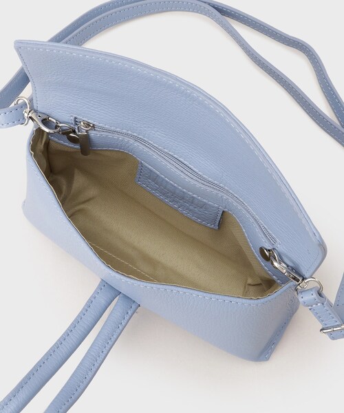 GALLEST（ギャレスト）の「【MILLELA FIRENZE】ループハンドルバッグ（ハンドバッグ・レディース・シルバー/ナチュラル/ブラック/ライトブルー・00）」の9枚目の写真