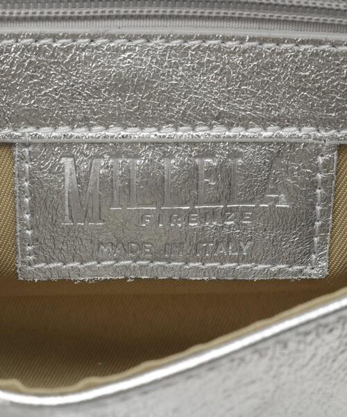 GALLEST（ギャレスト）の「【MILLELA FIRENZE】ループハンドルバッグ（ハンドバッグ・レディース・シルバー/ナチュラル/ブラック/ライトブルー・00）」の5枚目の写真