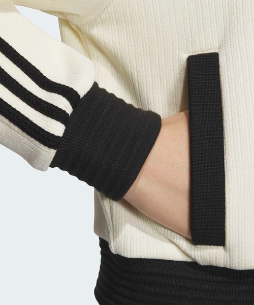 adidas（アディダス）の「カラー ジャケット / トラックジャケット / アディダスオリジナルス adidas Originals（ブルゾン・レディース・ホワイト/ブルー・SMALL/MEDIUM/LARGE/X-SMALL/XX-LARGE/3XL/X-LARGE）」の5枚目の写真