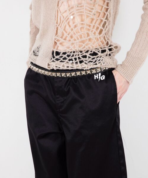 HYSTERIC GLAMOUR（ヒステリックグラマー）の「SPIDER WEB クラッシュセーター（ニット/セーター・レディース・ブラック/ホワイト/レッド・FREE）」の6枚目の写真