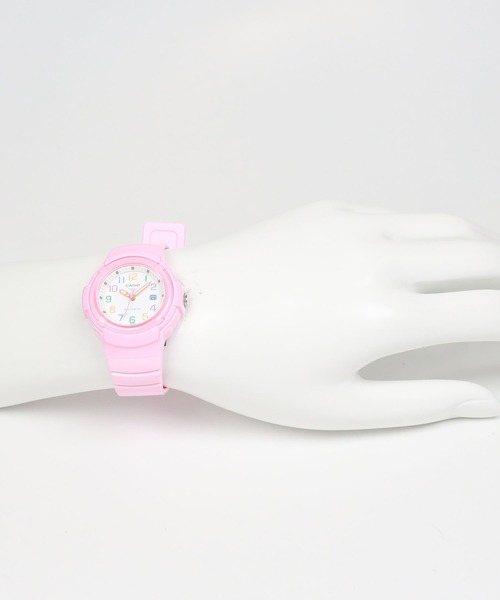 CASIO(カシオ)の「CASIO Collection / LX-800H-4AJF(アナログ腕時計・レディース・ピンク・FREE)」の3枚目の写真