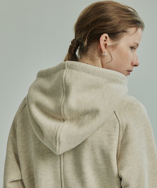 PUBLIC TOKYO（パブリックトウキョウ）の「【残りわずか】極 コンパクトジップフーディ（パーカー・レディース・オフホワイト・FREE）」の12枚目の写真