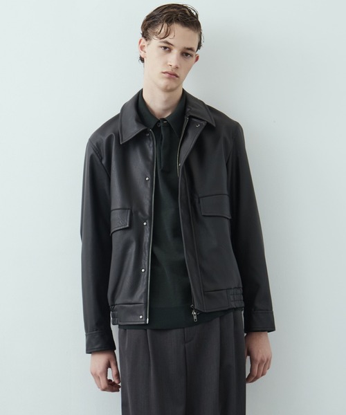 ユナイテッドトウキョウ　ノーカラーレザージャケットS UNITED TOKYO（ユナイテッドトウキョウ） ジャケット テーラード