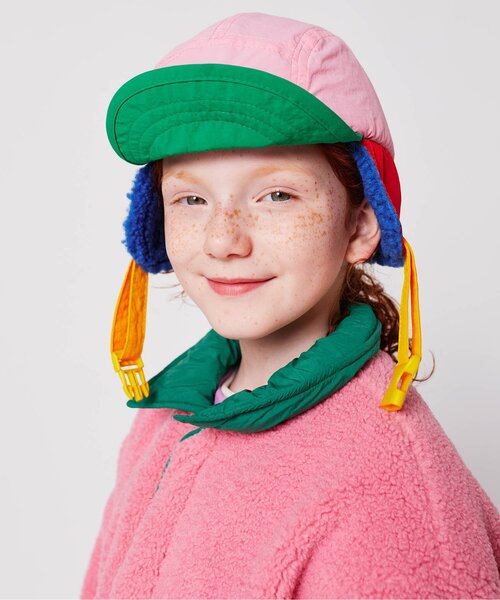 colorblock winter cap【キッズ】（キャップ）｜BOBO CHOSES