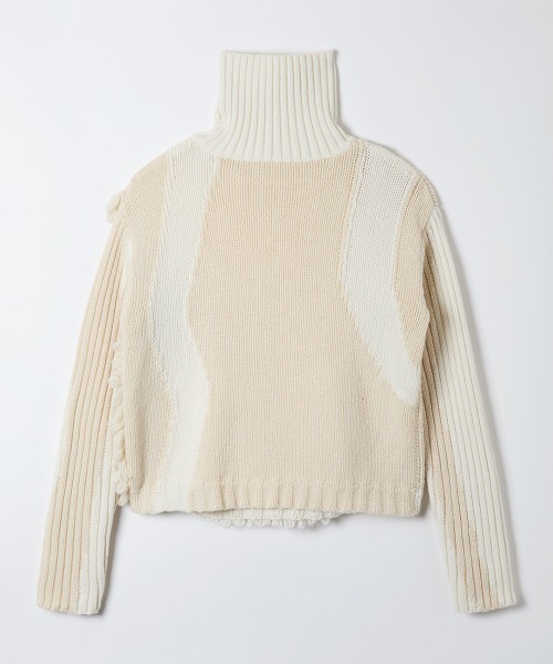 Landscape Intarsia Knit Top（ニット/セーター）｜leinwande（ライン