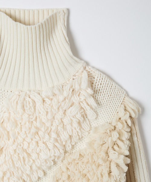 Landscape Intarsia Knit Top（ニット/セーター）｜leinwande（ライン