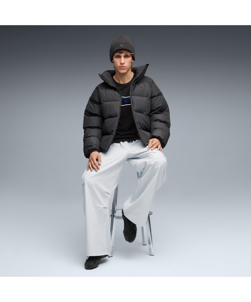 PUMA（プーマ）の「PUMA プーマ メンズ ワードローブ ESS シンセティック パッファー ジャケッ（ダウンジャケット/コート・メンズ・ダークグレー/ブラック・SMALL/MEDIUM/LARGE/X-LARGE/XX-LARGE）」の4枚目の写真