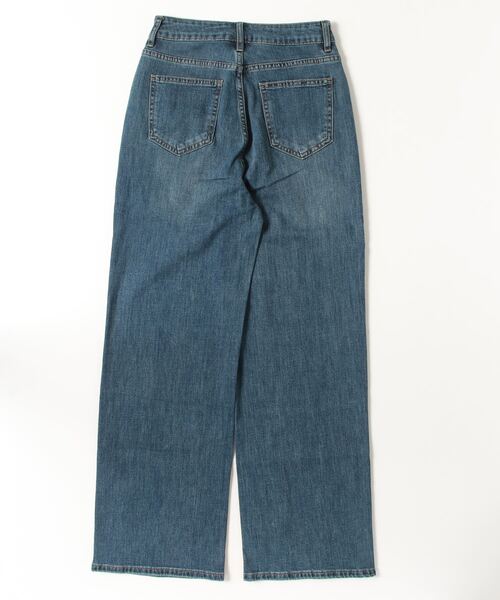 Max J(マックスジェイ)の「【Max J】ストレート デニムパンツ(デニムパンツ・レディース・ブルー・SMALL/MEDIUM/LARGE)」の7枚目の写真