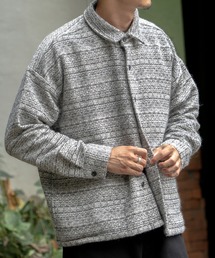 FCTY.（エフシーティーワイ）の「ジャガードシャツブルゾン（ブルゾン）」