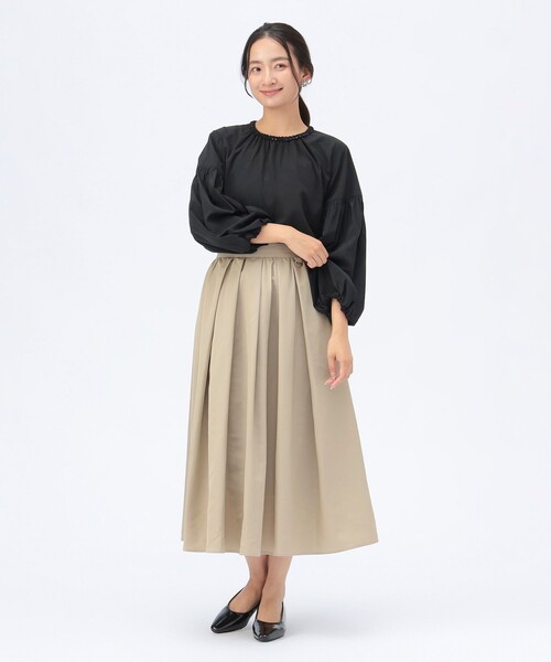 BEAMS HEART(ビームスハート)の「【セレモニー・ハレの日】飾りテープ ブラウス(シャツ/ブラウス・レディース・オフホワイト/ブラック・FREE)」の16枚目の写真