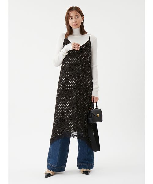 パッチポケットデザインシガレットデニムパンツ（デニムパンツ）｜Mila