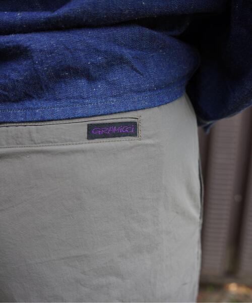 Gramicci（グラミチ）の「Gramicci/グラミチ　別注NYLON TUCK PANTS　別注ナイロンタックパンツ（その他パンツ・メンズ・ブラック/ブラウン/オリーブ/オリーブ系・S/M/L/XL）」の21枚目の写真