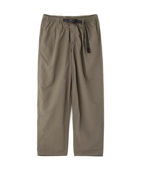 Gramicci（グラミチ）の「Gramicci/グラミチ　別注NYLON TUCK PANTS　別注ナイロンタックパンツ（その他パンツ・メンズ・ブラック/ブラウン/オリーブ/オリーブ系・S/M/L/XL）」の22枚目の写真