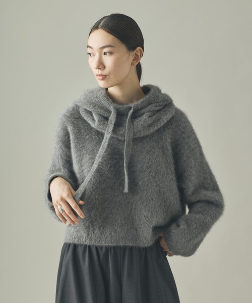 セール】Curensology(カレンソロジー)/FOXカシミヤバラクラバ（ニット