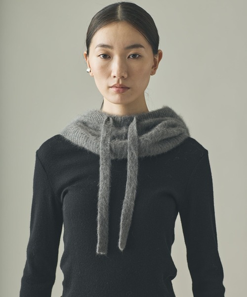 セール】Curensology(カレンソロジー)/FOXカシミヤバラクラバ（ニット