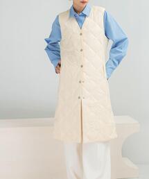 URBAN RESEARCH ROSSO WOMEN（アーバンリサーチ　ロッソ）の「TAION　VNECK LONG DOWN GILET（ダウンベスト）」