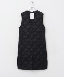 URBAN RESEARCH ROSSO WOMEN(アーバンリサーチ ロッソ)のTAION VNECK LONG DOWN GILET(ダウンベスト)
