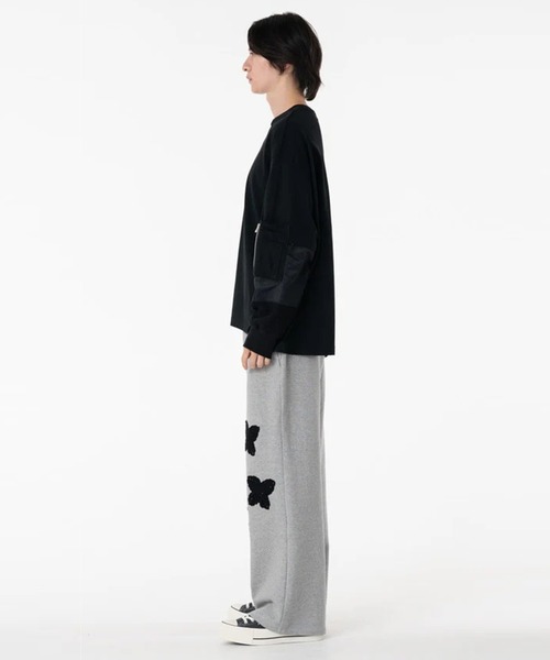 DISCOVERED（ディスカバード）の「【DISCOVERED/ディスカバード】SWITCH SLEEVE CUTSEWN（Tシャツ/カットソー・メンズ・ホワイト/ブラック・FREE）」の16枚目の写真