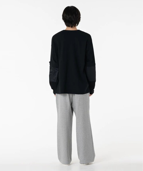 DISCOVERED（ディスカバード）の「【DISCOVERED/ディスカバード】SWITCH SLEEVE CUTSEWN（Tシャツ/カットソー・メンズ・ホワイト/ブラック・FREE）」の18枚目の写真