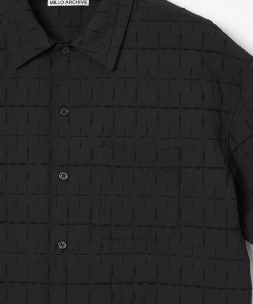 Millo Archive（ミロ アーカイブ）の「ブリーズクロスシャツ [ブラック]（シャツ/ブラウス・メンズ・その他・MEDIUM/LARGE/X-LARGE）」の3枚目の写真