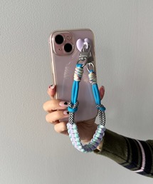 SANSeLF | 【SANSeLF】 パラコードキーストラップ カラーミックス メタルフック スマホアクセサリー saa25a179(スマホグッズ)