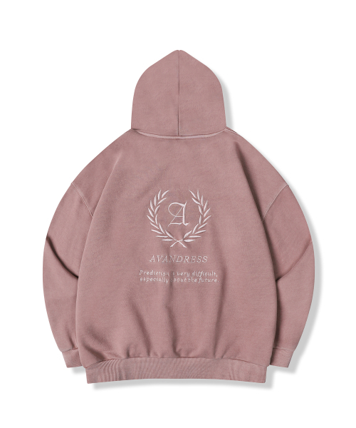 AVANDRESS（アバンドレス ）の「UNISEX LAUREL OVERSIZED HOODIE PIGMENT DEEP PINK（パーカー・レディース・ピンク系その他・SMALL/MEDIUM/LARGE）」の3枚目の写真