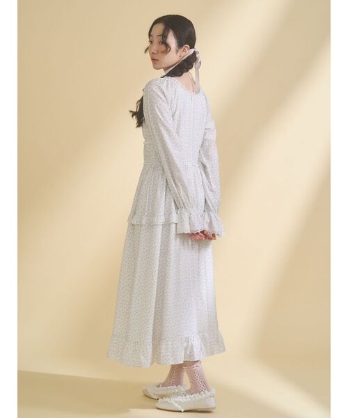merry jenny（メリージェニー）の「petit flower ribbonワンピース（ワンピース・レディース・オフホワイト/クリーム/ブラック・FREE）」の19枚目の写真