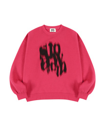 SLOWACID | ブラーリーロゴスウェットシャツ[ディープピンク](スウェット)